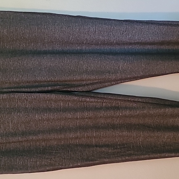 Lululemon Heathered Gray Black Band Lightweight Full Length Pants Wmns 6 Yoga - Picture 5 of 13